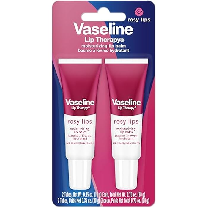 Vaseline Lip Therapy Rosy Lips Moisturizing Lip Balm - Twin Pack (2-Pack) - Image 2